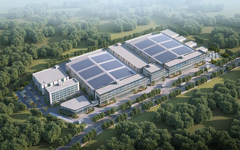 云和首條晶圓產(chǎn)線主廠房封頂，百億級“芯”引擎全面加速！